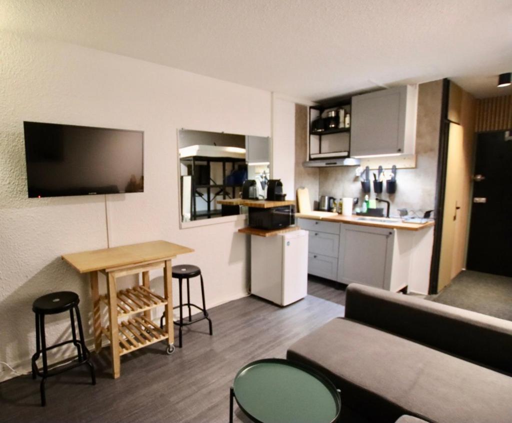 Chamonix Sud Studio With Mont Blanc Views Экстерьер фото